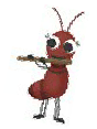 Musical Ant from Woodland Adventures